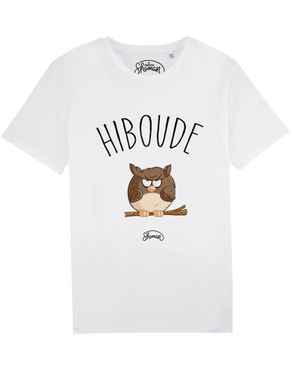 T-shirt Hiboude blanc